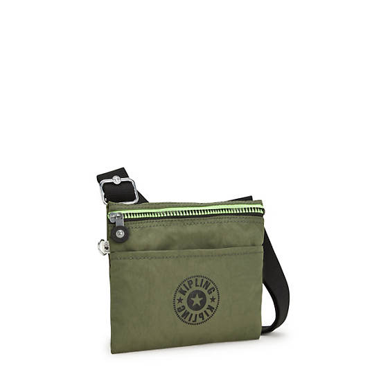 Bolsos Cruzados Kipling Gib Verde Oliva | MX 1170BE